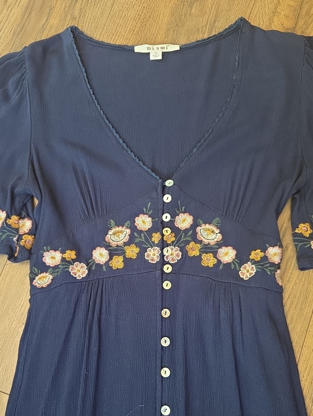 Miami Embroidered Dress